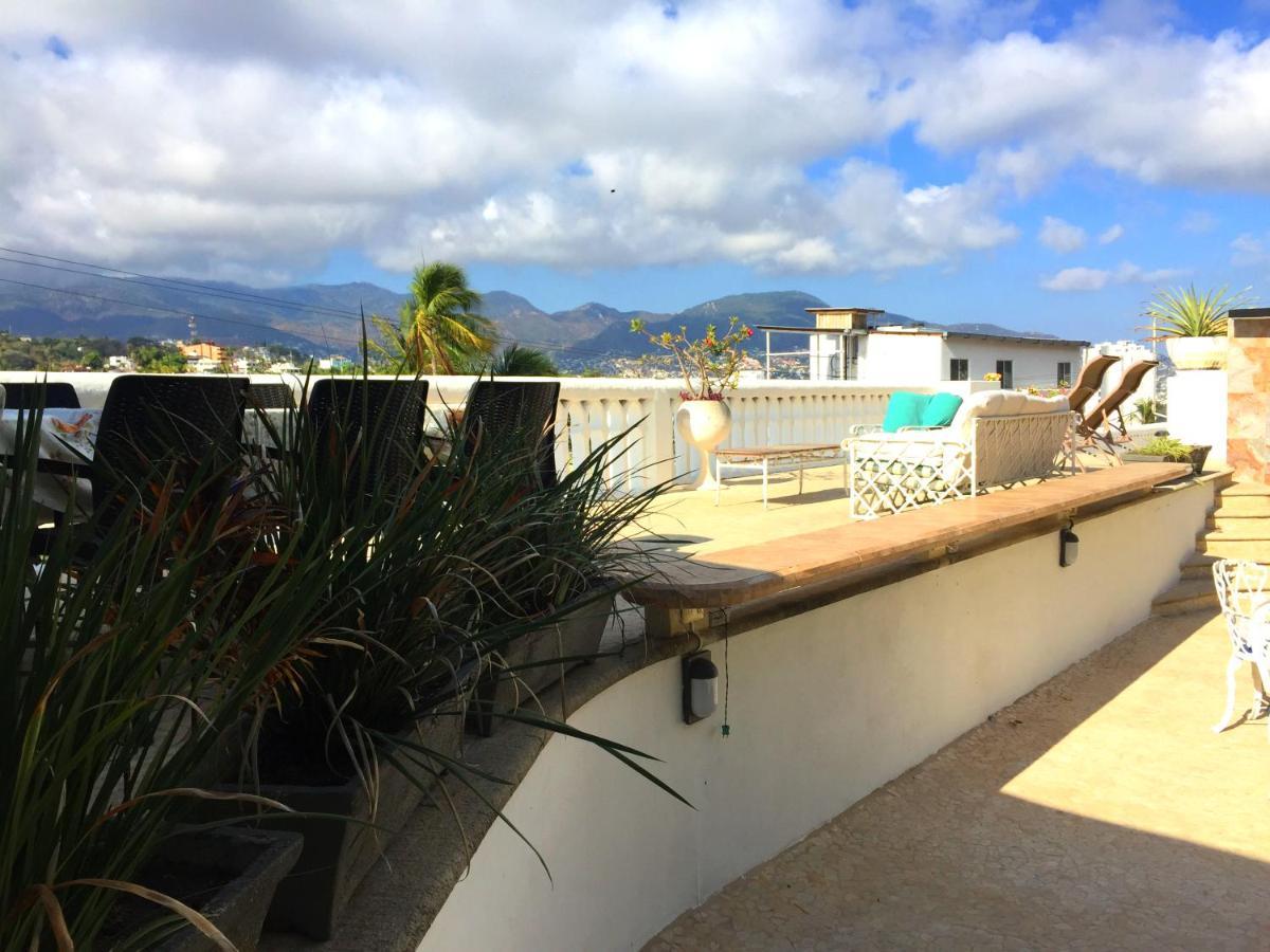 아카풀코 Penthouse Vlm Gran Terraza 200 Metros Vista Inmejorable Piscina Gigante 빌라 외부 사진